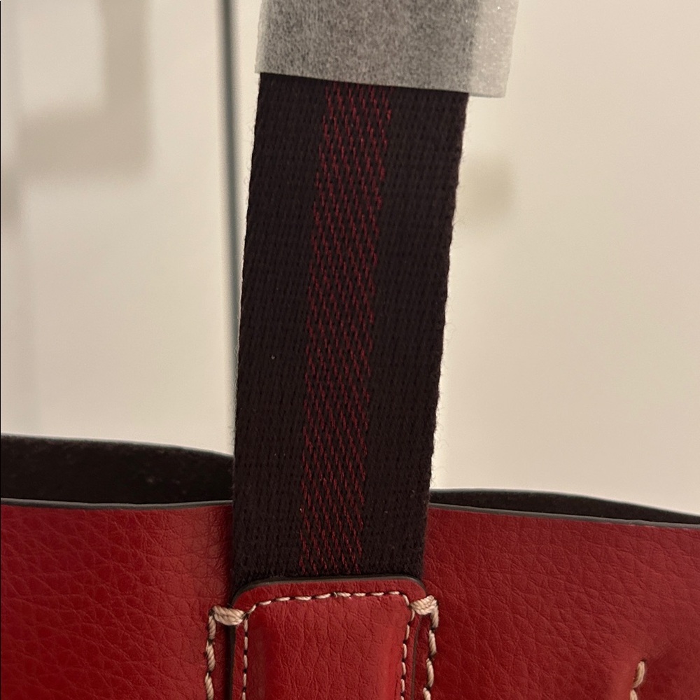 Coach (NWT) Derby Tote in Red/Oxblood - Picture 11 of 16